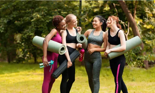 Miten erotat joogamaton etuosan takaosasta?