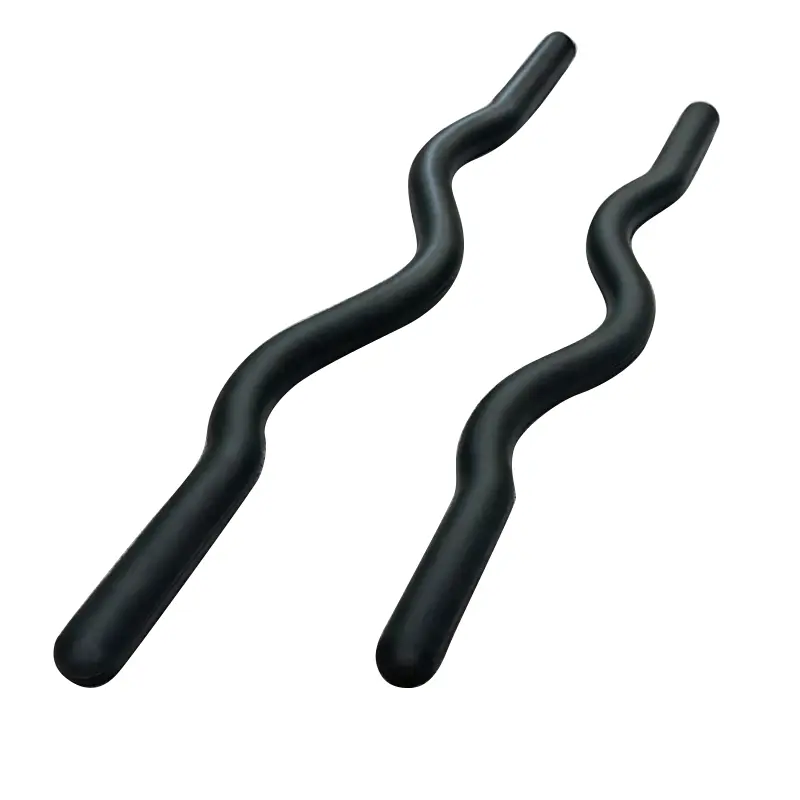 Kaareva painotettu tanko