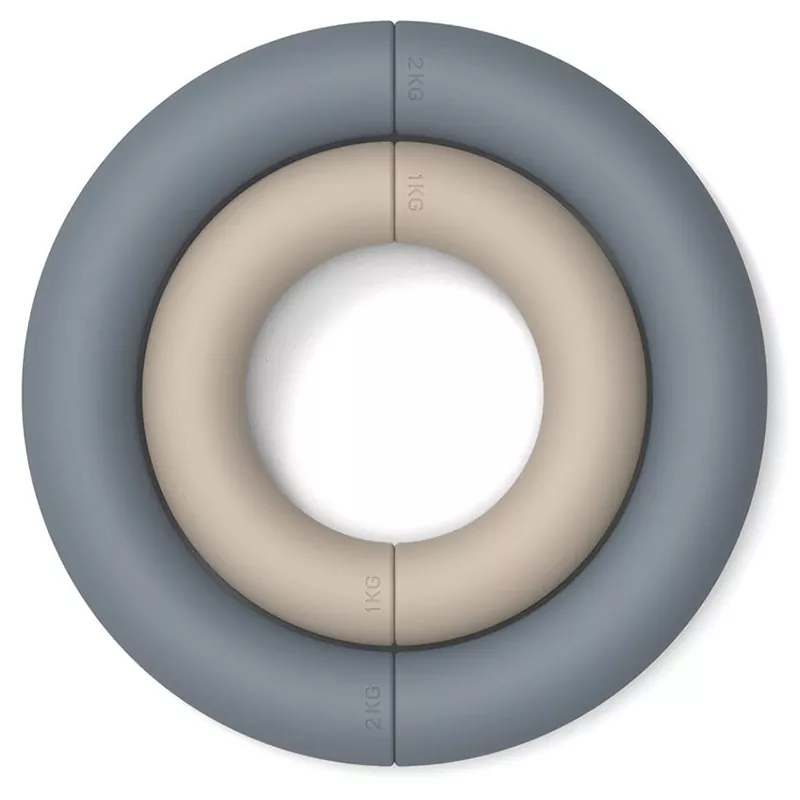 Silikoniset puolipyöreät käsipainot