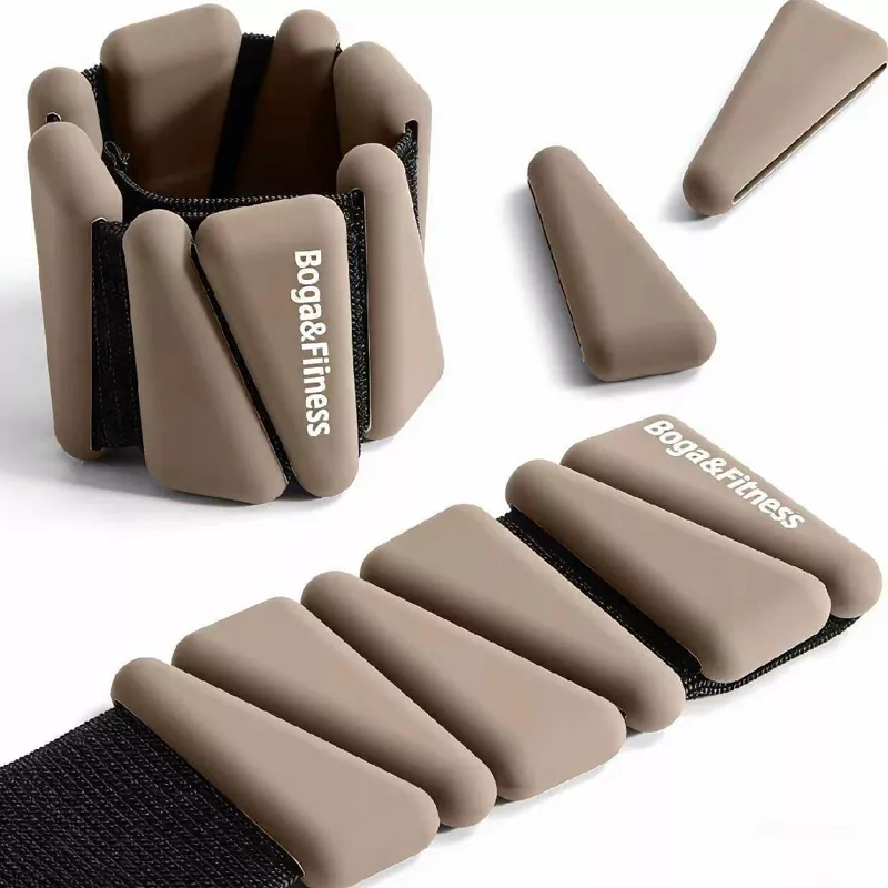 Kolmion muotoinen nilkan ja ranteen paino